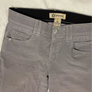 DEMOCRACY Ab Technology Grey Corduroy Size 6